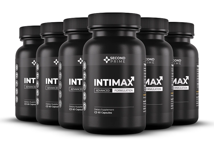 Intimax six-bottle best-value package for men supporting stamina and vitality